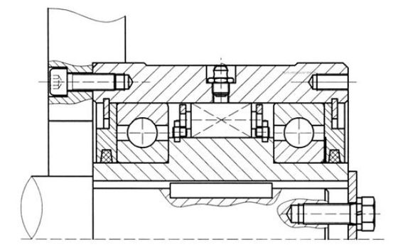 23600N.m Torque 360mm OD Backstop Cam Clutch Bearing 145.81 kg
