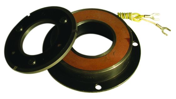 Single Disc 11N.M 20W 6000rpm Electromagnetic Clutch With Tooth Surface